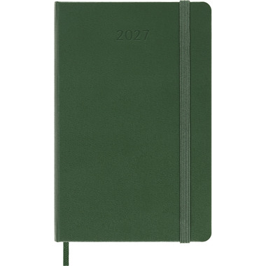 MOLESKINE Agenda Classic Pocket 2027 DHK1512DC2Y27 1J/1P vert myrte HC 9x14cm