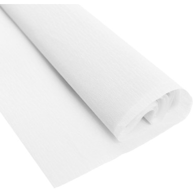 URSUS Papier crêpé 50cmx2,5m 4120300 32g, blanc