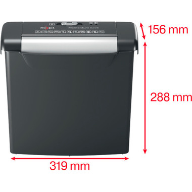 REXEL Aktenvernichter Momentum 2104568EU S206, P-2, 9lt