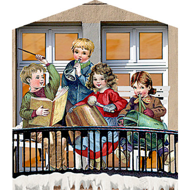 COPPENRATH Aufstell-Adventskalender 72505 Weihnachtslädchen-Leporello