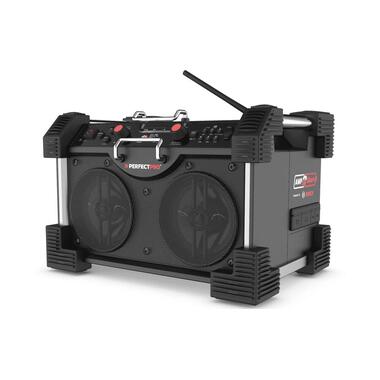 Perfectpro radio da cantiere Rockhart 18 V Nero
