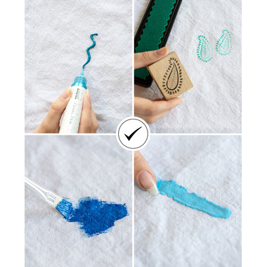 I AM CREATIVE Nescessairebeutel 18x12cm 1212.83 weiss 3 Stück