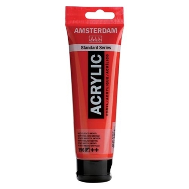 AMSTERDAM Peinture acrylique 120ml 17093962 naph.rouge m. 396