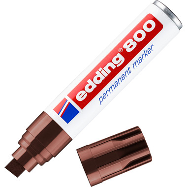 EDDING Permanent Marker 800 4-12mm 800-7 marrone