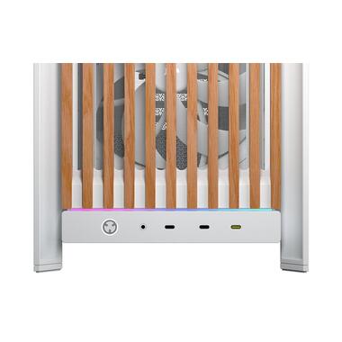 Corsair FRAME 5000D WOOD RS Case Mid Tower White