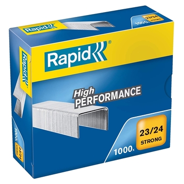 RAPID Heftklammern Strong 23/24 mm 245870500 verzinkt 1000 Stück