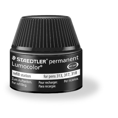 STAEDTLER Lumocolor permanent 15ml 48717-9 schwarz