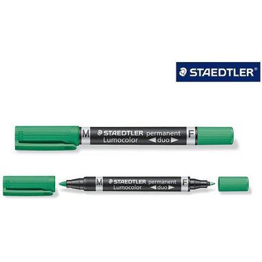 STAEDTLER Lumocolor DUO 348 0.6/1.5mm 348-5 vert perm.