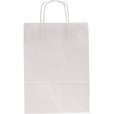 NEUTRAL Tragtaschen Allegra weiss SDS26-BIA Kraft,110g, 26x12x36cm 25 Stk.
