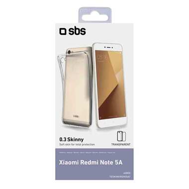Coque en TPU transparent pour Xiaomi Redmi Note 5A, Lite et Prime