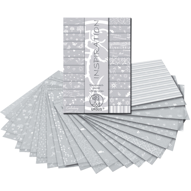 URSUS Carta trasparente A4 51194699 White Line ass. 24 fogli