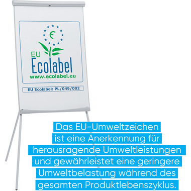 FRANKEN Flipchart 70x100 cm FC93 U-Act!Line, ohne Rollen