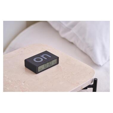 Lexon Digitalwecker Flip Mini Schwarz