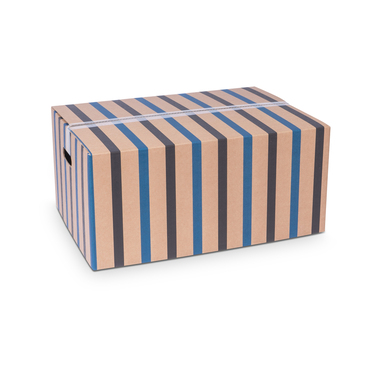 Moving box lid “Fancy” with stripes 502x363x225mm