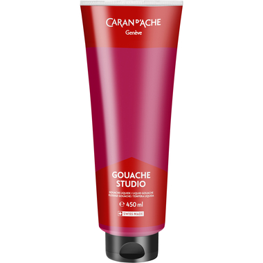 CARAN D'ACHE Couleur opaque Gouache 450ml 2343.090 magenta, Studio