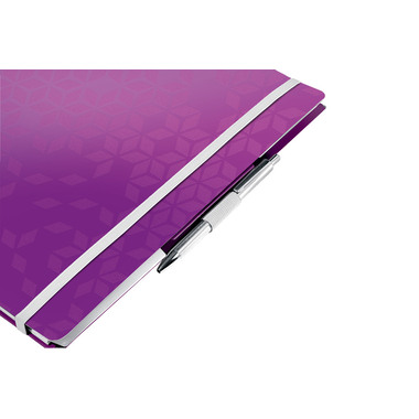 LEITZ Libre spirale WOW PP A4 46450062 violet 80 flls.