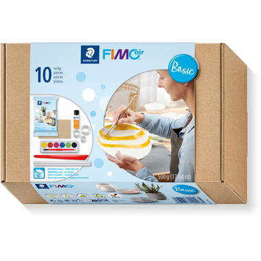 FIMO Knete Air Basis-Set 500g 81Set01 15-teilig