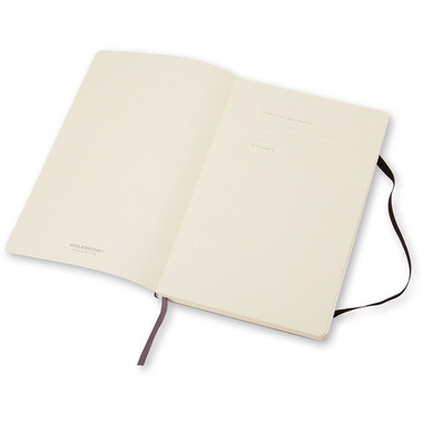 MOLESKINE Taccuino Soft A6 714-8 in bianco nero