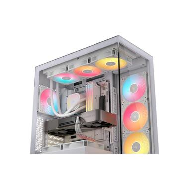 Corsair Case per PC 3500X RS-R ARGB Bianco