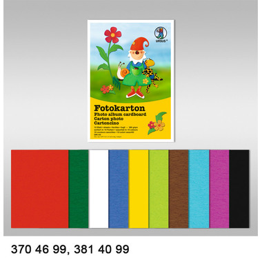URSUS Fotokarton A3 1134633 300g, mittelblau 100 Blatt