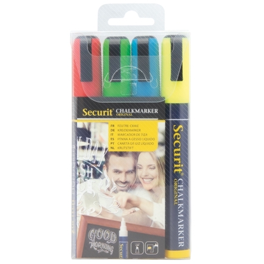 SECURIT Kreidestift 2-6mm SMA510-V4 ass. 4 Stück