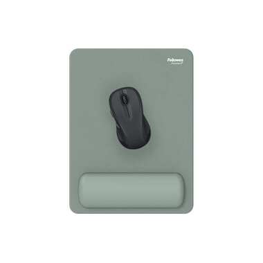 Fellowes Ergonomic Mouse Pad Breyta with Wrist Rest Sage