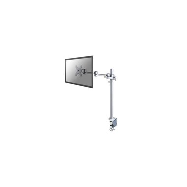 NEOMOUNTS Tischhalterung FPMA-D935POLE70 bis 12 kg – Silber