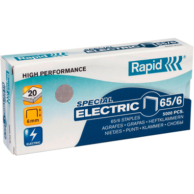 RAPID Heftklammern Strong 65/6 mm 24869000 verzinkt 5000 Stück