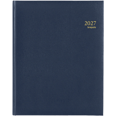 BREPOLS Agenda Concorde Lima Ku. 2027 0.240.1256 1S/2P blu 21x27cm