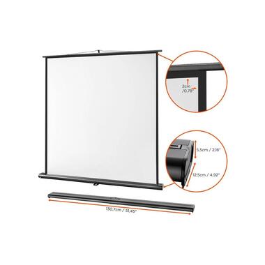Celexon Mobile Leinwand Ultramobil Pro 120x120cm 1:1