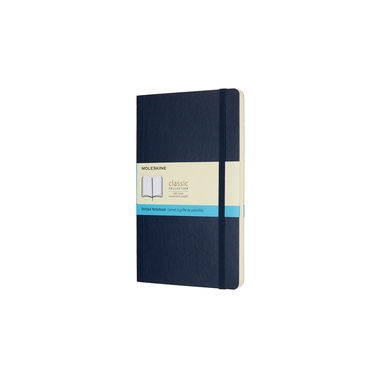 MOLESKINE Notizbuch L/A5 854764 Punktraster,Soft Cover,Saphir