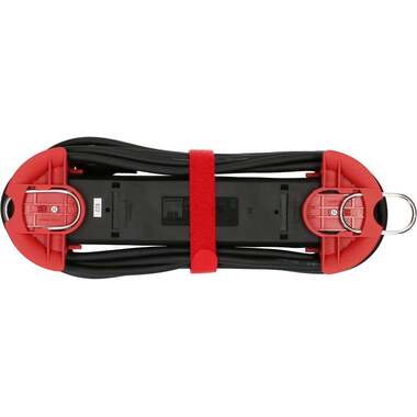 Max Hauri Bloc multiprises Construct Line 4x T13, rouge/noir