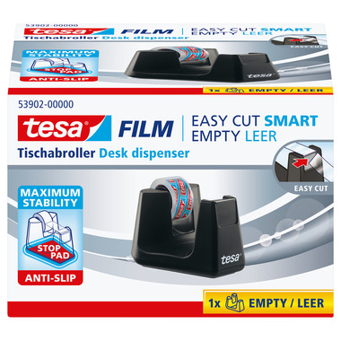 TESA Tischabroller Smart 539020000 schwarz