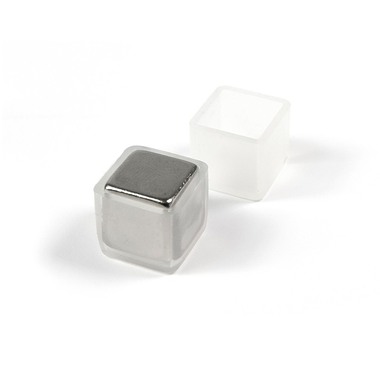 TRENDFORM Magic Magnets CUBE MM2010 4 pezzi argento