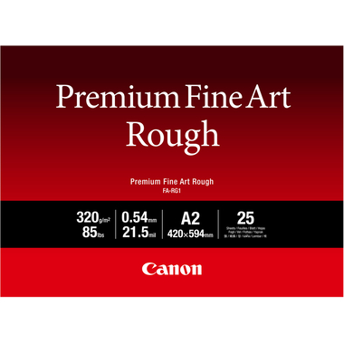 CANON Premium Paper 320g A2 FARG1A2 Fine Art Rough 25 Blatt