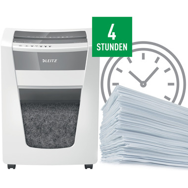 LEITZ Aktenvernichter IQ 8004-20-00 Office Pro, P-5+, 30lt