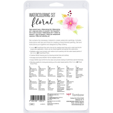 TOMBOW Watercolor Set WCS-FL Floral 10-tlg.