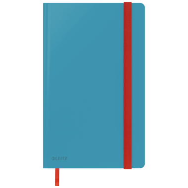 LEITZ Carnet Cosy A5 4481-00-61 bleu, ligné 80 feui.