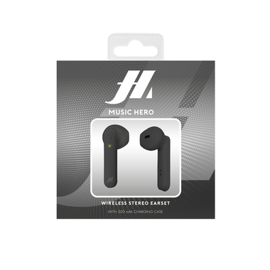 Twin earphones with automatic ON-OFF and charging case