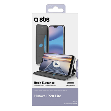 Book case with Huawei P20 Lite stand function