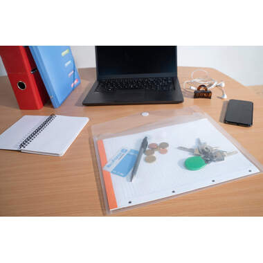 EXACOMPTA Dokumententasche A4 56421E PP, transparent