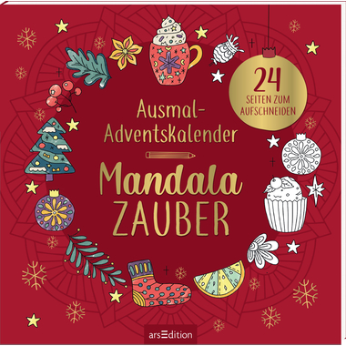 ARS EDITION Adventskalender 13155 Mandalazauber