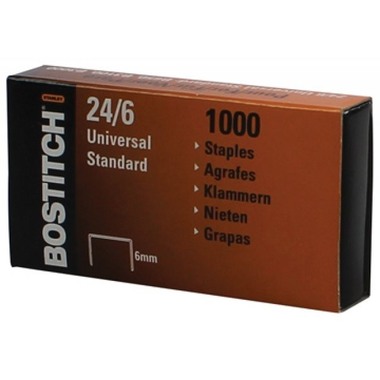 BOSTITCH Agrafes 24/6 mm 2461MGAL 1000 pièces