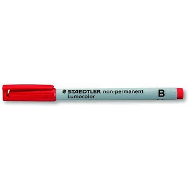 STAEDTLER Lumocolor non-perm. B 312-2 rot