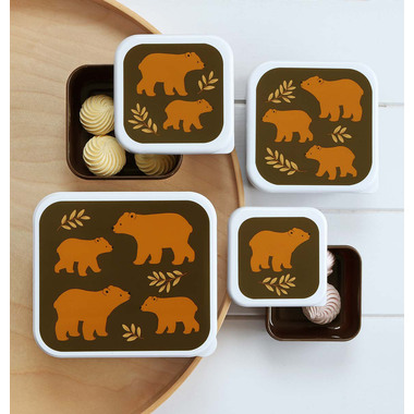 ALLC Lunch & Snackbox Set SBSEBE43 Bears