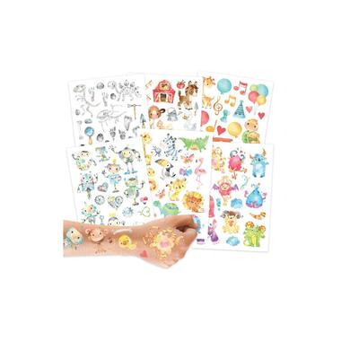 Set di tatuaggi Papierdrachen Robot e Mostri