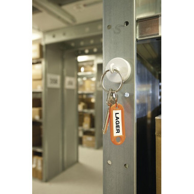 MAGNETOPLAN Calamita con gancio 47mm 52647 bianco 16kg