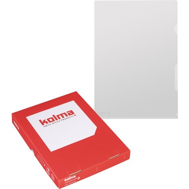 KOLMA Cartelline Visa Dossier A4 58.404.00 trasparente 100 pz.