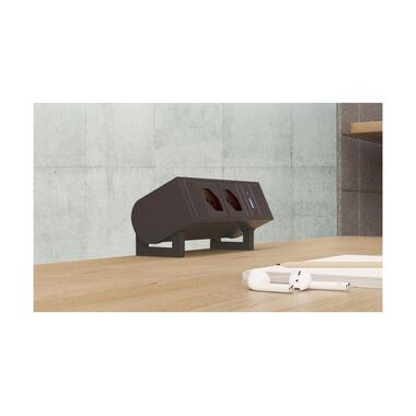 max connect Unità di presa SUPRA T13, USB-A/C, modulo vuoto bianco