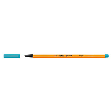 STABILO Fineliner Point 88 0.4mm 88/51 blu turchese